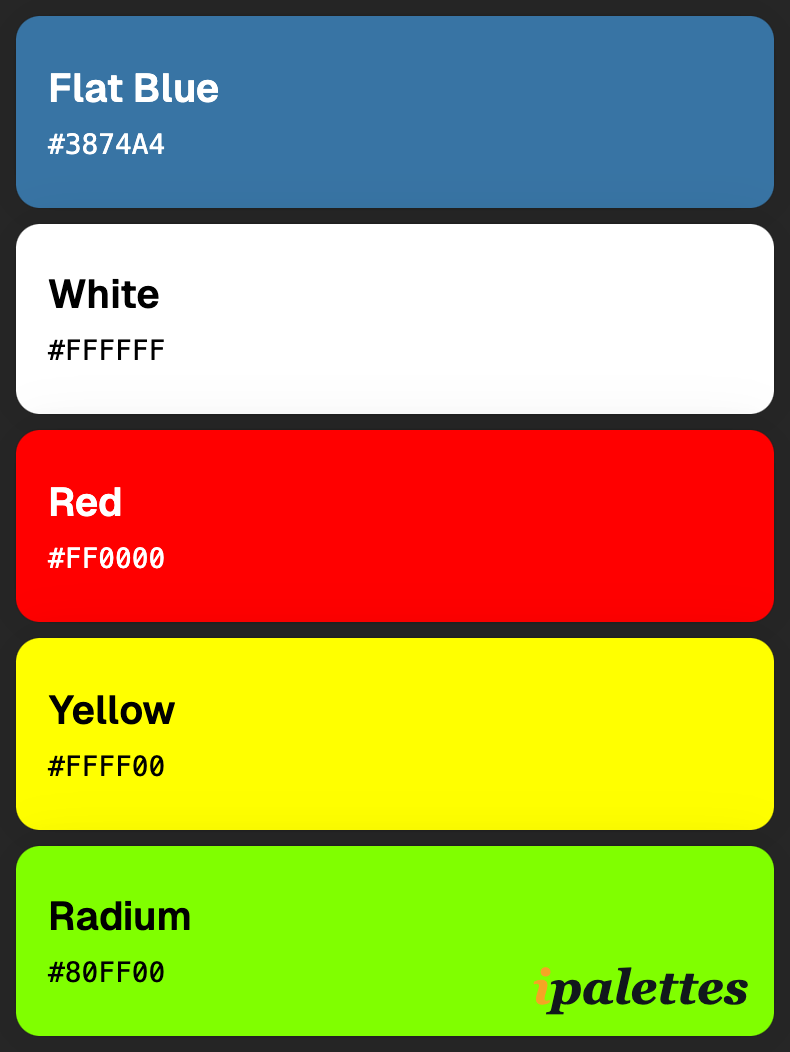 docker color palette